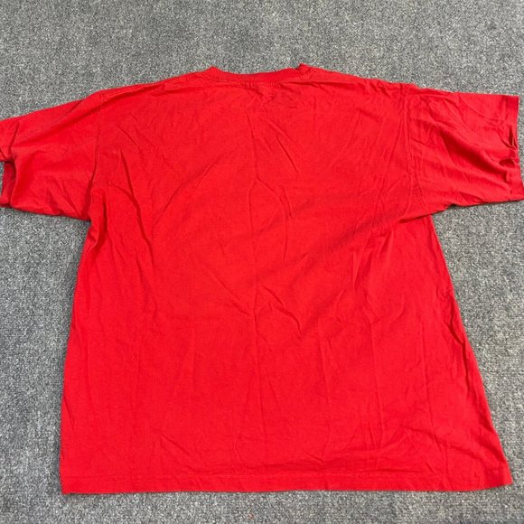 Rugid Sport T-shirt 2XL Red Vintage Murina Made in USA Kenneth D. Fagan - Picture 6 of 7